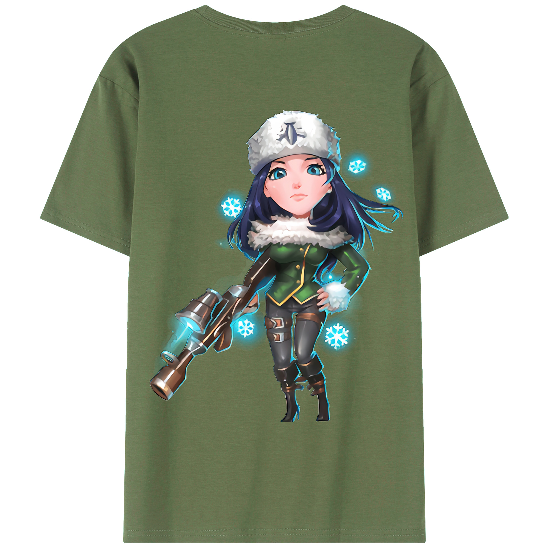 （画像用） リーグ・オブ・レジェンド League of Legends LOL 綿100％ メンズ半袖Tシャツ（バックプリント） 通気性